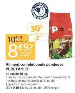 Jardiland Complet - aliment poule pondeuse offre