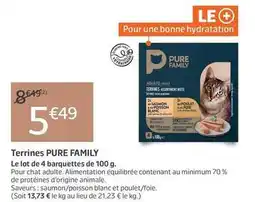 Jardiland Pure family - terrines offre