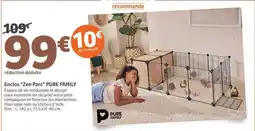 Jardiland Dim - enclos zen parc pure family offre