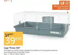Jardiland Dim - cage primo 100 offre
