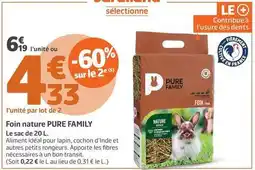 Jardiland Pure family - foin nature offre