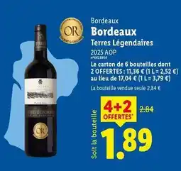 Lidl Terres légendaires offre
