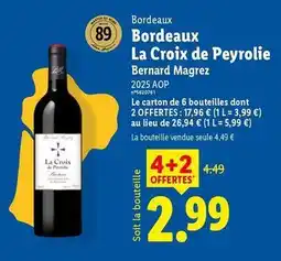 Lidl La croix - de peyrolie bernard magrez offre