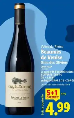Lidl Côtes du rhône - beaumes de venise offre