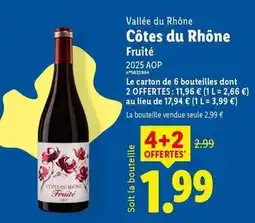 Lidl Côtes du rhône - côtes du rhône offre