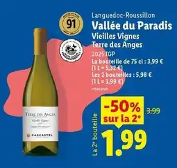 Lidl Languedoc roussillon vallée du paradis offre