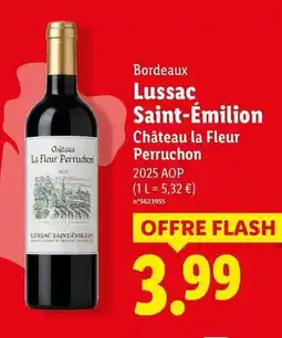 Lidl Flash - lussac saint-émilion offre