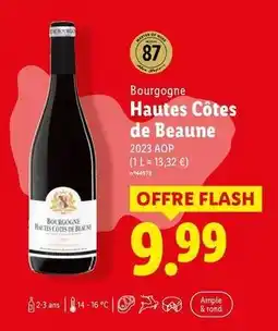 Lidl Flash - hautes côtes de beaune offre
