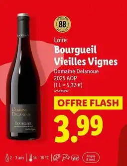 Lidl Flash - bourgueil vieilles vignes offre