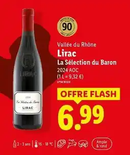 Lidl Aoc - la sélection du baron offre