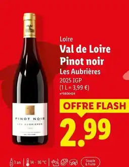 Lidl Flash - pinot noir offre