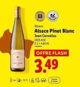 Lidl Aoc - alsace pinot blanc offre