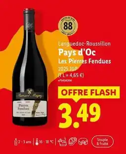 Lidl Flash - languedoc roussillon pays d'oc offre