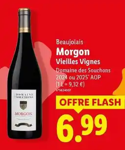 Lidl Flash - beaujolais morgon offre