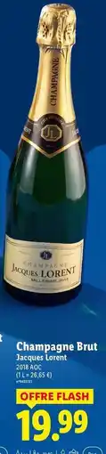 Lidl Brut - champagne offre