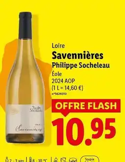Lidl Eole - savennières offre
