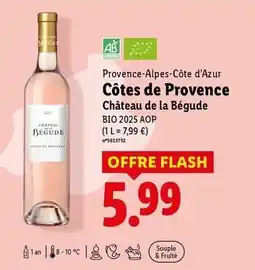 Lidl Château - côtes de provence offre