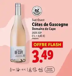 Lidl Flash - côtes de gascogne offre