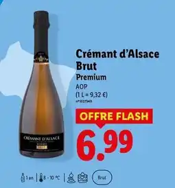 Lidl Brut - crémant d'alsace premium offre