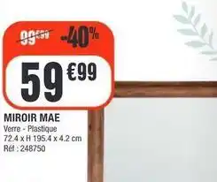 La Foir'Fouille Miroir mae offre
