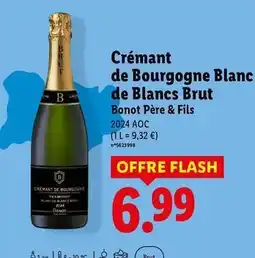 Lidl Brut - crémant de bourgogne blanc de blancs offre