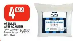 La Foir'Fouille Oreiller anti-acariens offre