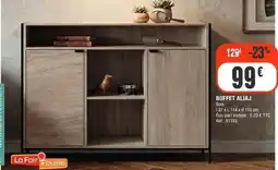 La Foir'Fouille Buffet aluja offre