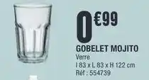 La Foir'Fouille Gobelet mojito offre