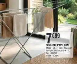 La Foir'Fouille Papillon - séchoir offre