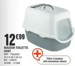La Foir'Fouille Maison toilette chat offre