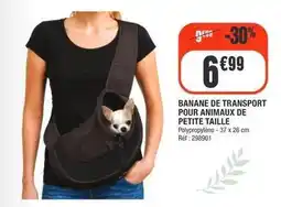 La Foir'Fouille Banane de transport pour animaux de petite taille offre