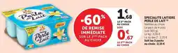 Hyper U Yoplait - specialite laitiere perle de lait offre