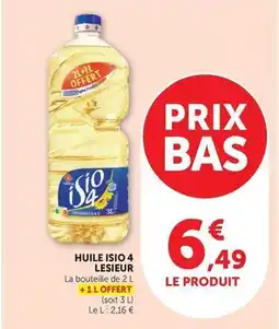 Hyper U Lesieur - huile lesieur offre