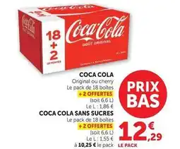 Hyper U Coca cola - original offre