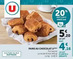 U Express U - pains au chocolat offre