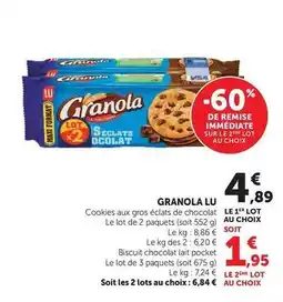 U Express Lu - granola offre