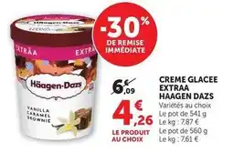 U Express Haagen dazs - creme glacee extraa offre