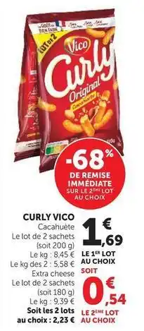 U Express Vico - curly offre