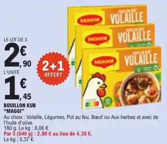 Maggi Bouillon Kub