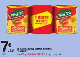 E.Leclerc PANZANI Ravioli offre