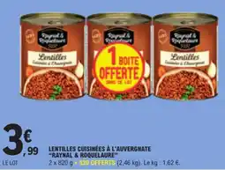 E.Leclerc Raynal & Roquelaure Lentilles offre
