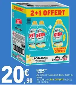 E.Leclerc X-TRA Lessive offre