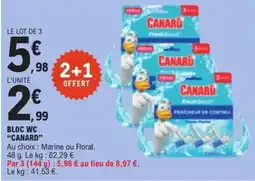 E.Leclerc CANARU Bloc WC offre