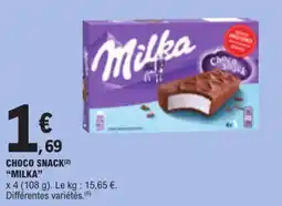 E.Leclerc Milka CHOCO SNACK offre