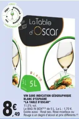 E.Leclerc La Table d'Oscar offre