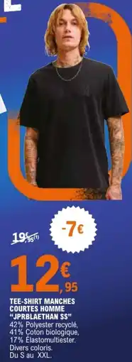 E.Leclerc Sport JPRBLAETHAN SS TEE-SHIRT MANCHES COURTES HOMME offre