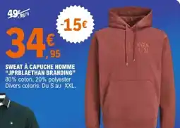 E.Leclerc Sport Jprblaethan branding sweat à capuche homme offre