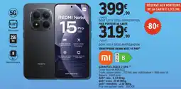 E.Leclerc Espace Culturel REDMI Note 15 Pro offre