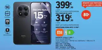 REDMI Note 15 Pro