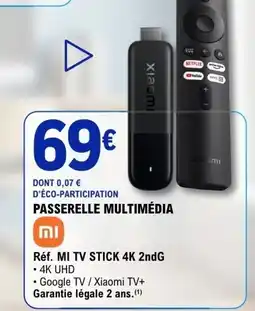 E.Leclerc Xiaomi PASSERELLE MULTIMÉDIA offre